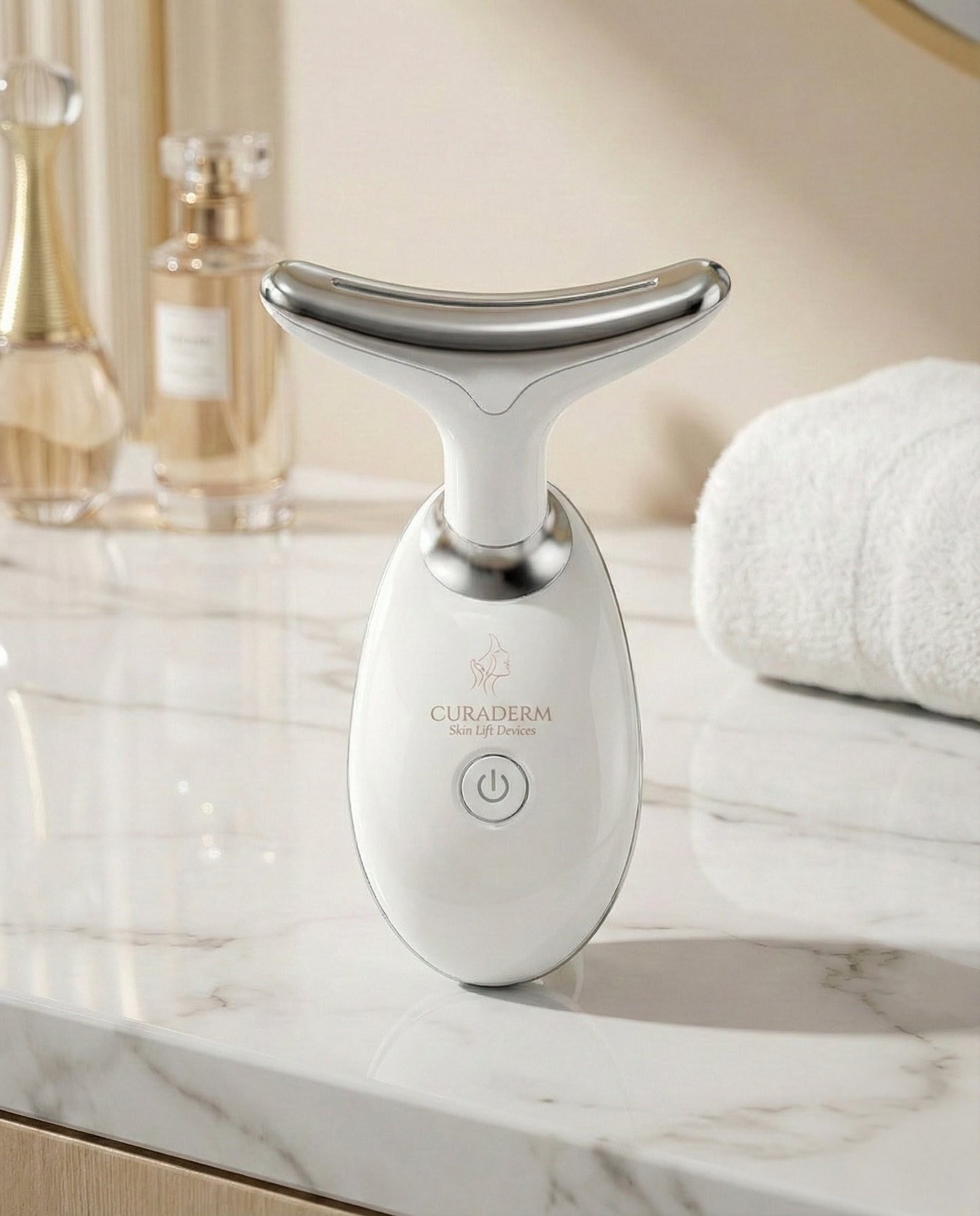 Skin Lift Electric Facial & Neck Massager .| LED Powered Face Massager For Facial At Home